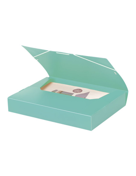 CARPETA de PROYECTOS CARCHIVO SOFT PP F GOMAS 5 cm TURQUESA