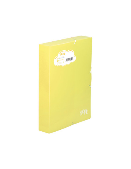 CARPETA de PROYECTOS CARCHIVO SOFT PP F GOMAS 5 cm AMARILLO