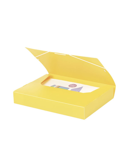 CARPETA de PROYECTOS CARCHIVO SOFT PP F GOMAS 5 cm AMARILLO