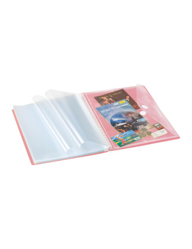 CARPETA FUNDAS TARIFARIO CARCHIVO SOFT PP ARCHIVEX A4  30 F ROSA PASTEL