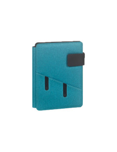 CARPETA de CONGRESOS CARCHIVO VENTURE A4 CON ATRIL BLOCK PORTA BOLIGRAFO y TRABILLA TURQUESA