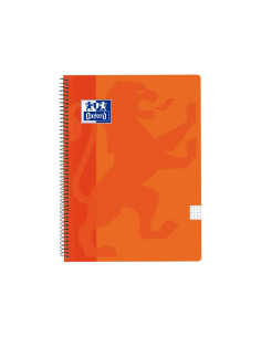 BLOC OXFORD SCHOOL CLASSIC tapa PP F 80h CUADRIC5x5 90g NARANJA