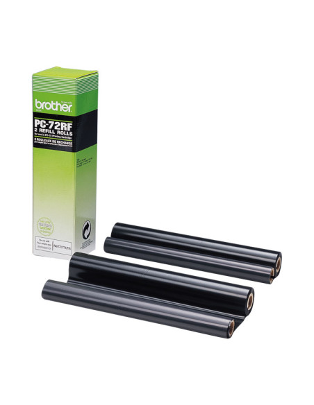 BROTHER CINTA DE TRANSFERENCIA TÉRMICA NEGRO T-72747678849496104106 2 BOBINAS 2 X 144