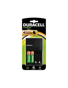 DURACELL CARGADOR DE PILAS AAAAA 4 PILAS RECARGABLES 2 AA  2AAA INCLUIDAS