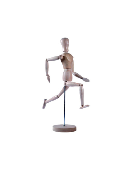 MANIQUI DE PINTURA ARTIST MADERA MASCULINO 30 cm