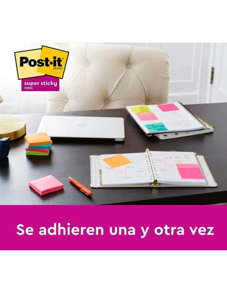 NOTAS POST-IT SUPER STICKY CARNIVAL