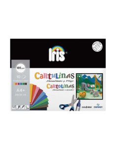 MINIPACK 10h CARTULINAS CANSON IRIS SURTIDO