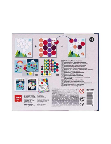 JUEGO DE GOMETS APLI KIDS VIAJE A LA LUNA