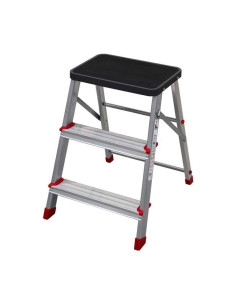 ESCALERA TABURETE PLEGABLE 3 PELDAÑOS