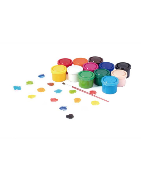 ESTUCHE 12 TÉMPERAS JOVI GOUACHE 35ml