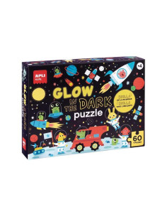 PUZZLE APLI KIDS GLOW IN THE DARK ESPACIO