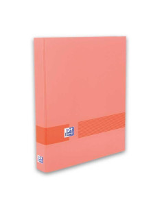 CARPETA DE ANILLAS OXFORD &YOU A4 4-40mm COLORES PASTEL 2