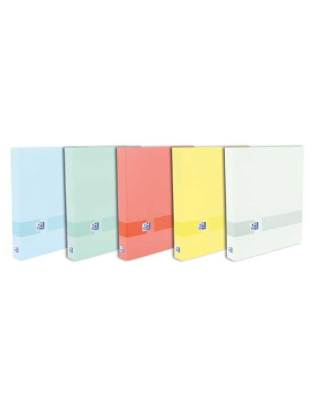 CARPETA de ANILLAS OXFORD OXFORD&YOU CARTON FORRADO A4 4 anMIXTAS 40mm COLSUR5