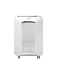 DESTRUCTORA FELLOWES LX201 BLANCA 12h PARTIC Nvseg5- particula 2x12mm ancho 200mm dep22L 2