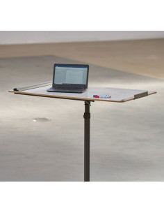 PIZARRA MÓVIL ROCADA NATURAL MULTIFUNCIONAL 160-200x69cm