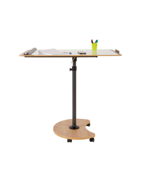 PIZARRA MÓVIL ROCADA NATURAL MULTIFUNCIONAL 160-200x69cm
