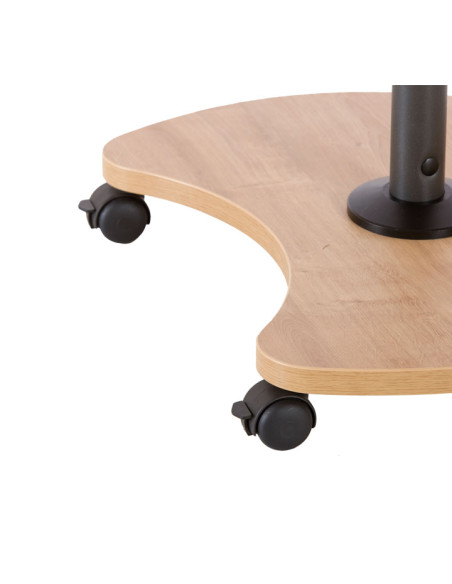 PIZARRA MÓVIL ROCADA NATURAL MULTIFUNCIONAL 160-200x69cm