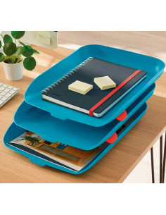 SET 3 BANDEJAS SOBREMESA LEITZ COSY