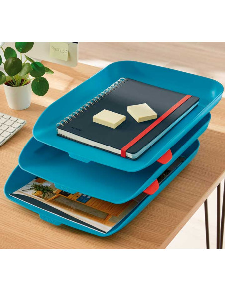 SET 3 BANDEJAS SOBREMESA LEITZ COSY
