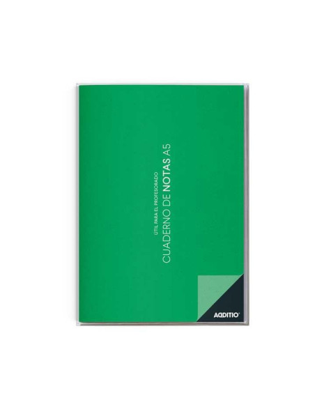 CUADERNO DE NOTAS ADDITIO A5 CASTELLANO