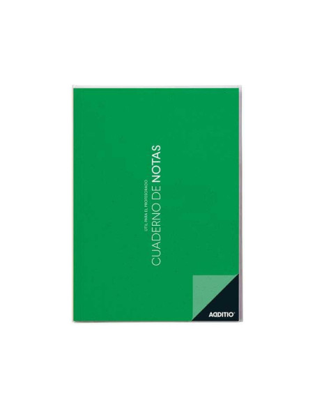 CUADERNO DE NOTAS ADDITIO A4 CASTELLANO