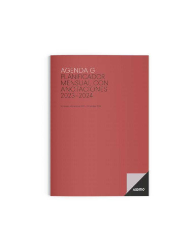 AGENDA G ADDITIO 16 MESES CASTELLANO
