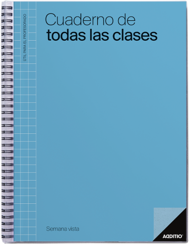 CUADERNO ADDITIO DE TODAS LAS CLASES CASTELLANO