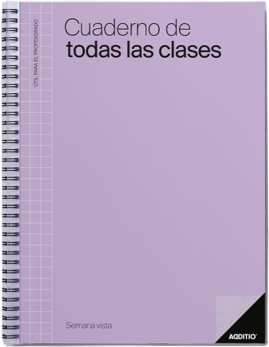 CUADERNO ADDITIO DE TODAS LAS CLASES CASTELLANO