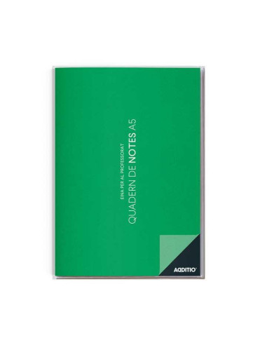 CUADERNO DE NOTAS ADDITIO A5 CATALÁN