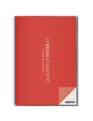 CUADERNO DE NOTAS ADDITIO A5 CATALÁN