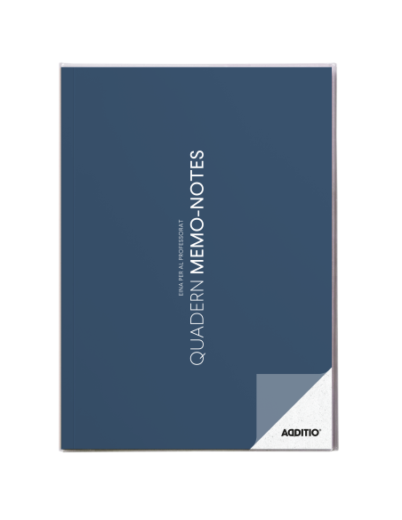 QUADERN PROFESSOR ADDITIO MEMO-NOTES A4 ASSORTIMENT CATALAN