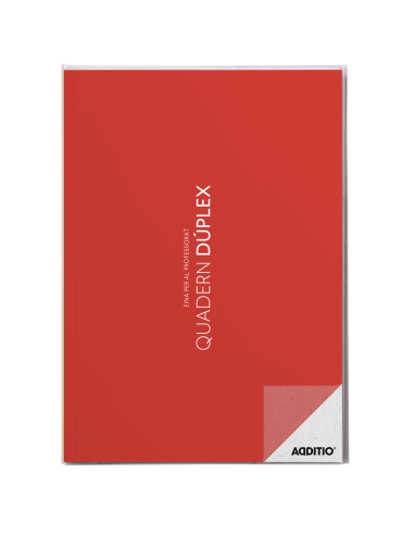 ADDITIO CUADERNO DUPLEX A4 PARA EL PROFESORADO PVC 112 PÁGINAS CSURTIDOS CATALÁN