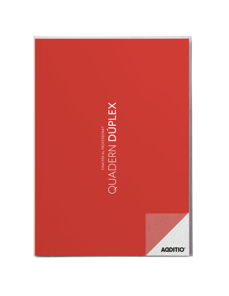 QUADERN PROFESSOR ADDITIO DUPLEX A4 ASSORTIMENT