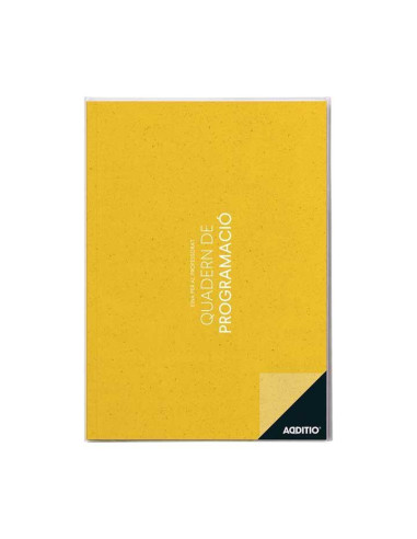 CUADERNO DE PROGRAMACIÓN ADDITIO CATALÁN