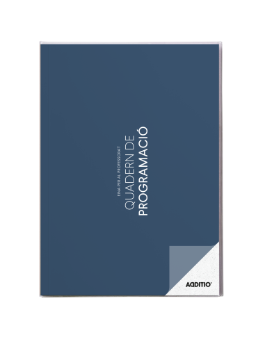 CUADERNO DE PROGRAMACIÓN ADDITIO CATALÁN