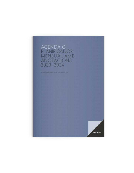AGENDA G ADDITIO 16 MESES CATALÁN