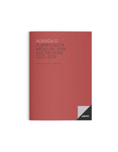 AGENDA G ADDITIO 16 MESES CATALÁN