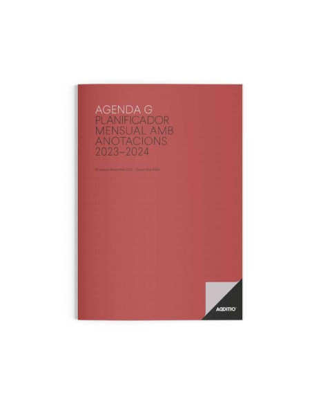 AGENDA G ADDITIO 16 MESES CATALÁN