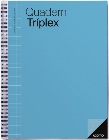 CUADERNO ADDITIO TRÍPLEX CATALÁN
