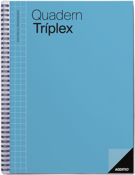 CUADERNO ADDITIO TRÍPLEX CATALÁN
