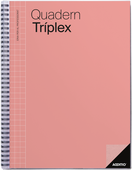 CUADERNO ADDITIO TRÍPLEX CATALÁN