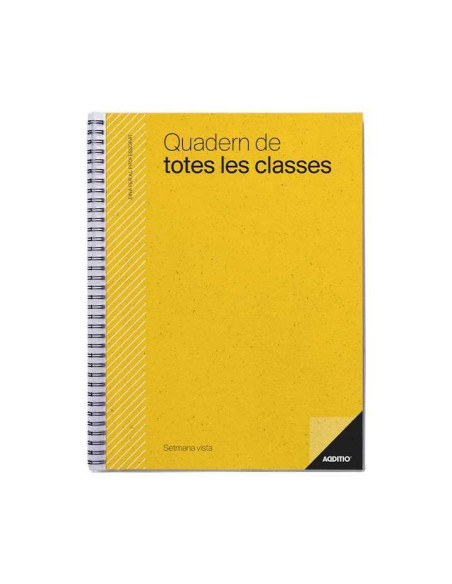 CUADERNO ADDITIO DE TODAS LAS CLASES CATALÁN