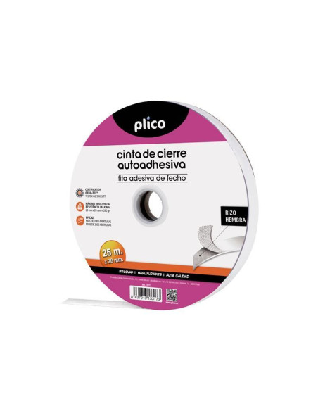 CINTA AUTOADHESIVA PLICO HEMBRA