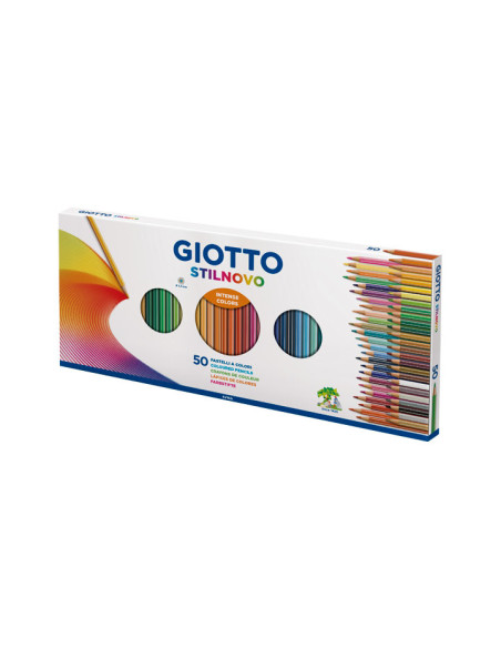 ESTUCHE 50 LÁPICES DE COLORES GIOTTO STILNOVO