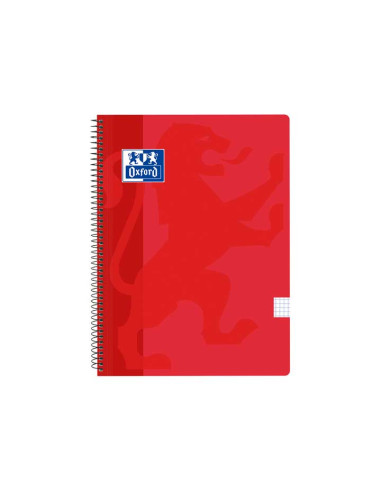 CUADERNO OXFORD SCHOOL CLASSIC F 80h 4x4 COLORES VIVOS