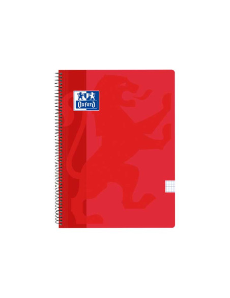 CUADERNO OXFORD SCHOOL CLASSIC F 80h 4x4 COLORES VIVOS