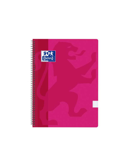 CUADERNO OXFORD SCHOOL CLASSIC F 80h 4x4 COLORES VIVOS