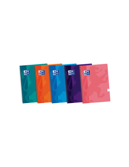 CUADERNO OXFORD SCHOOL CLASSIC F 80h 4x4 COLORES TENDENCIA
