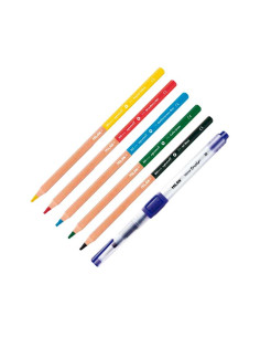 BLÍSTER PINCEL DE AGUA MILAN RECARGABLE  5 LÁPICES ACUAREABLES