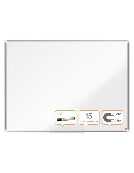 PIZARRA BLANCA NOBO PREMIUM PLUS 120x90cm ACERO LACADO